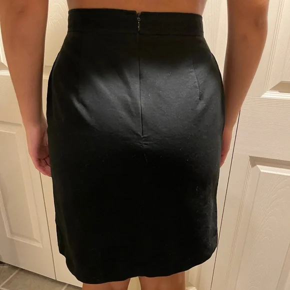 Vintage Burberry Nautical Button Skirt - Picture 6 of 9